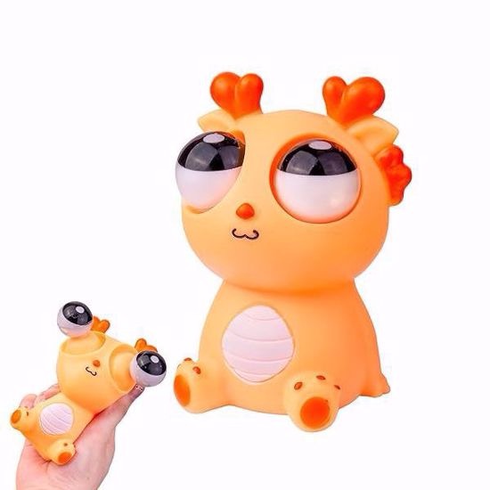 Squeeze Dragon Fidget Toy (Pop-Eyed Little Dragon) – Trending Stress Relief & Creative Fidget Toy for Kids - Image 2