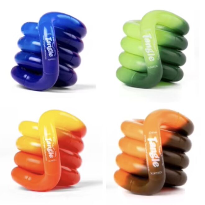 Tangle Fidget Toy (Multi-Color & Material)