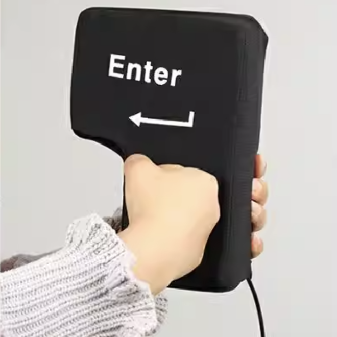 Giant Anti-Stress Enter Key USB Cushion